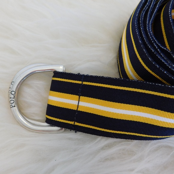 SOLD-Vintage 80's Polo Ralph Lauren Preppy BELT - Picture 2 of 5